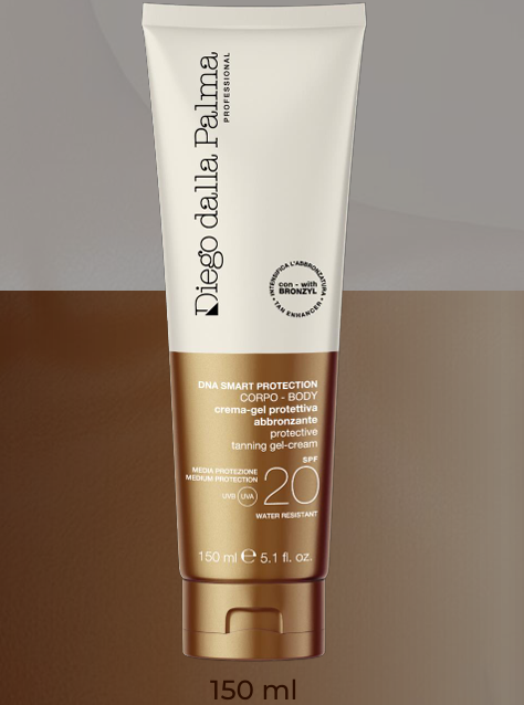 CREMA-GEL PROTETTIVA ABBRONZANTE CORPO SPF 20 - 150 ml