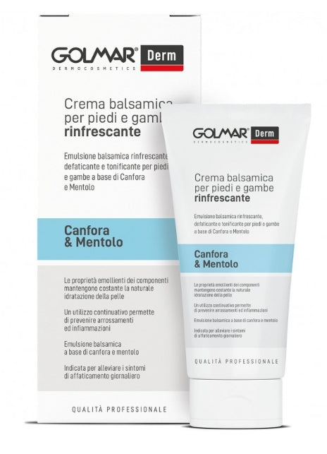 GOLMAR- Crema Balsamica Rinfrescante Piedi e Gambe GolmarDerm 100ml