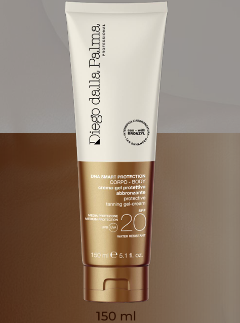 CREMA-GEL PROTETTIVA ABBRONZANTE  CORPO SPF 20 - 150 ml