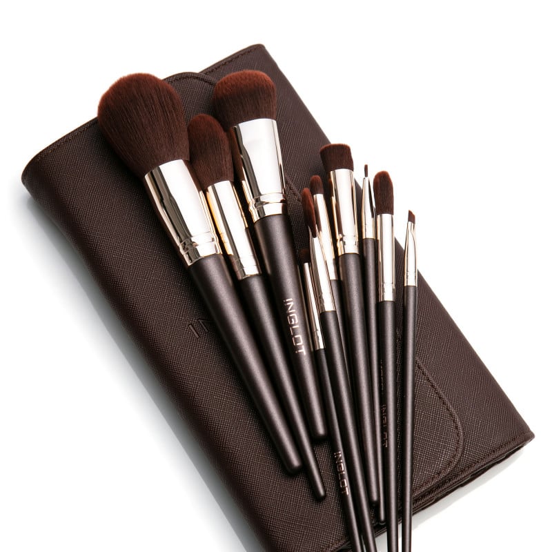 SET DI PENNELLI E PORTA PENNELLI CHOCOLATE - INGLOT